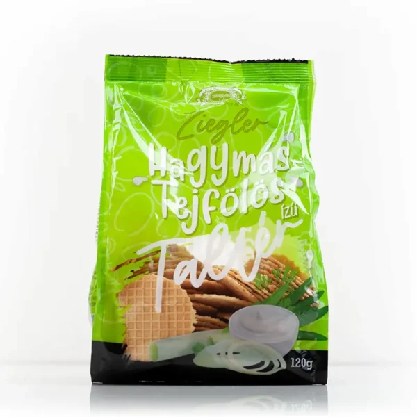 Hagymás-tejfölös ízű Tallér 120g