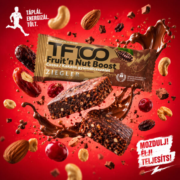 TF100 Kakaós gyümölcs szelet