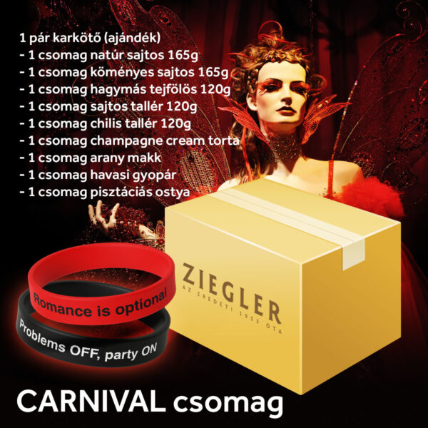 CARNIVAL Csomag - Eredeti Ziegler Ostya