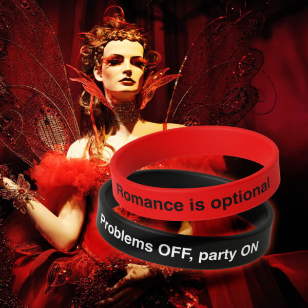 Karkötő pár - CARNIVAL-JUST Love limited - szilikon karkötő limited