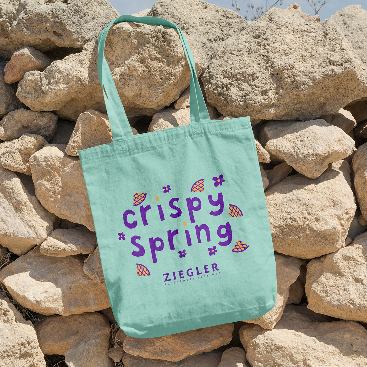 Ziegler vászontáska Spring menta